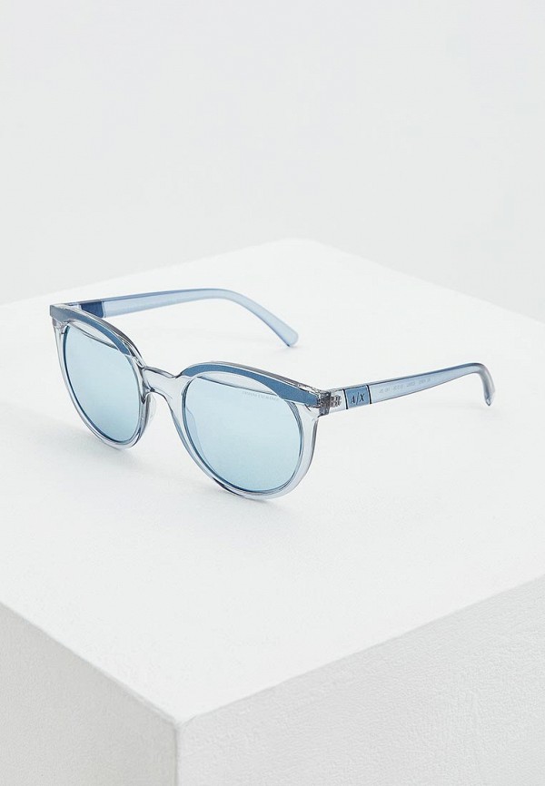 

Очки солнцезащитные Armani Exchange, Голубой, AX4086S 82866J