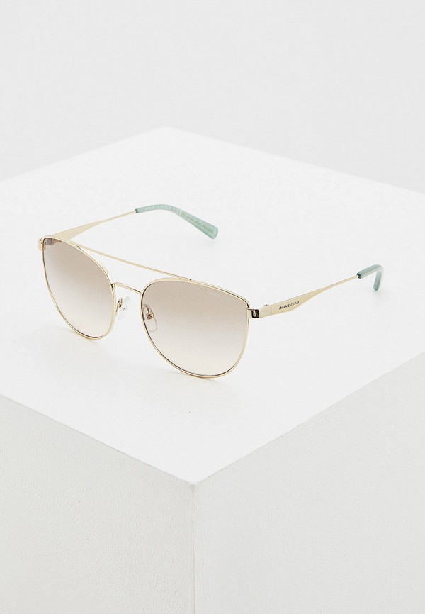 

Очки солнцезащитные Armani Exchange, Золотой, AX2032S 61102C