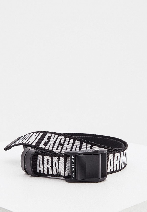 

Ремень Armani Exchange, Черный, Armani Exchange AR037DWJUOA1