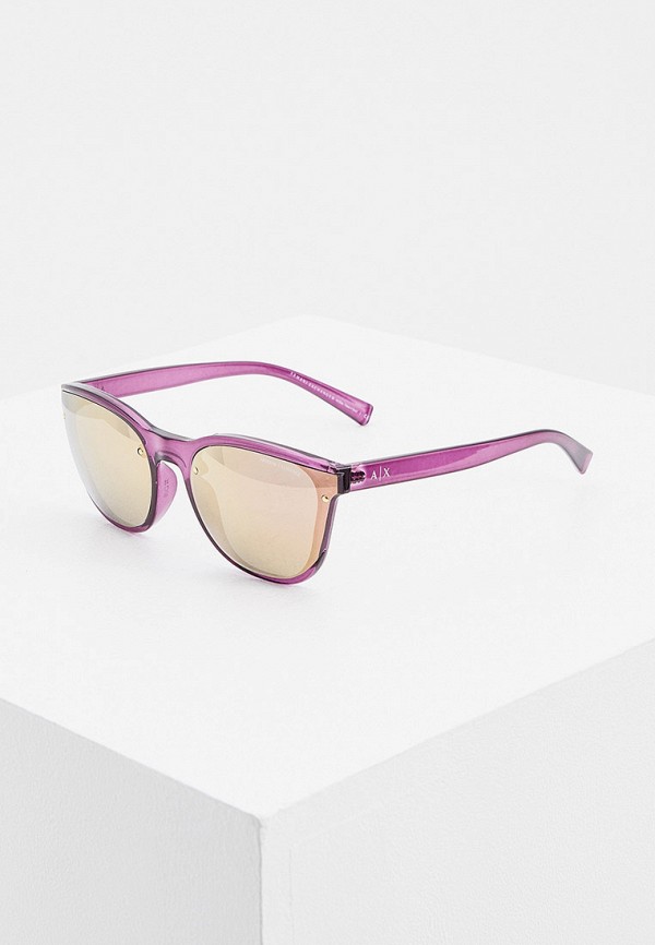 

Очки солнцезащитные Armani Exchange, Фиолетовый, AX4097S 83164Z