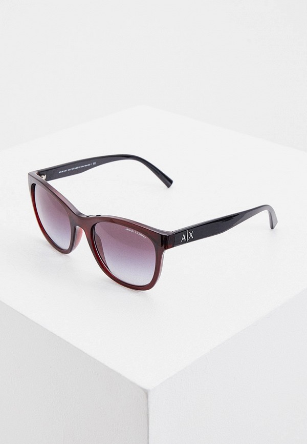 

Очки солнцезащитные Armani Exchange, Бордовый, AX4105S 82985G