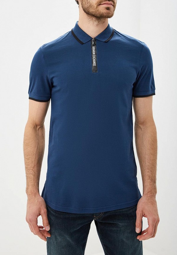 

Поло Armani Exchange, Armani Exchange AR037EMBLDY2, Синий