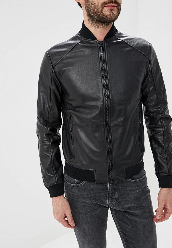 

Куртка кожаная Armani Exchange, Armani Exchange AR037EMEITU6, Черный