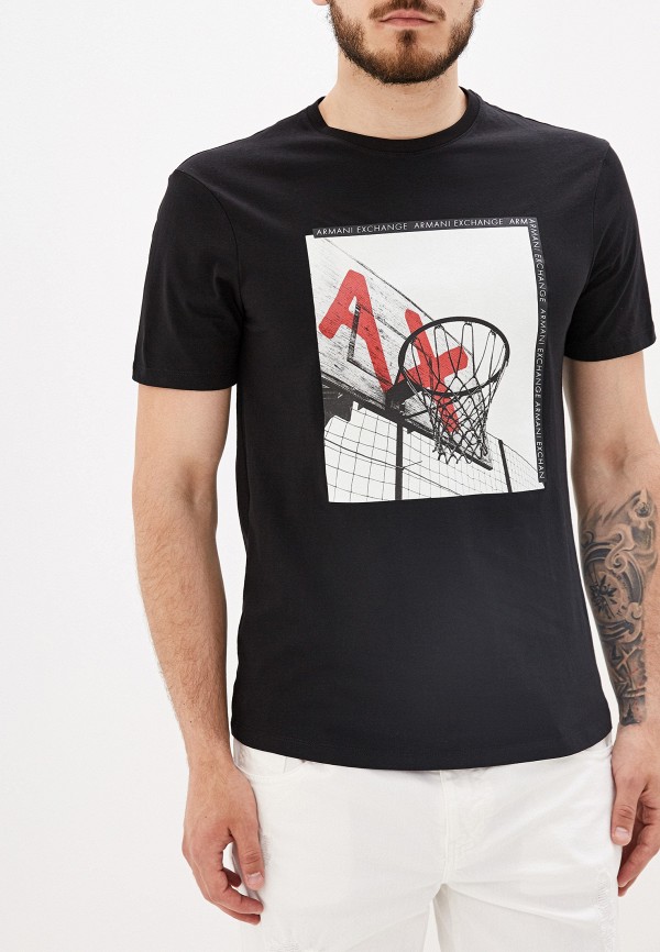 

Футболка Armani Exchange, Черный