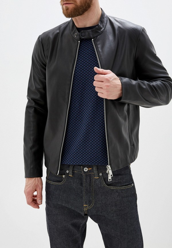 

Куртка кожаная Armani Exchange, Черный, Armani Exchange AR037EMFXNS8