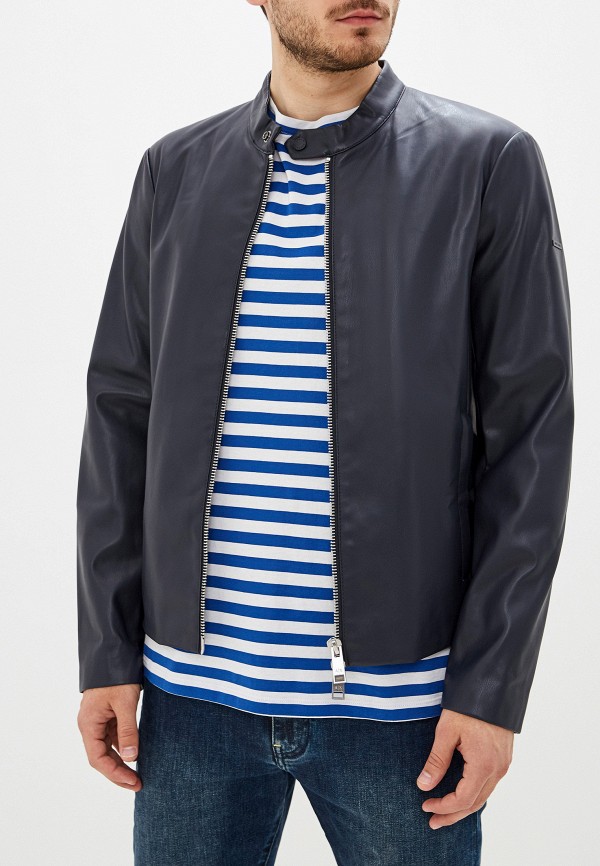 

Куртка кожаная Armani Exchange, Синий, Armani Exchange AR037EMFXNS9