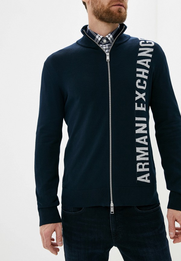 

Кардиган Armani Exchange, Синий, Armani Exchange AR037EMFXOV0