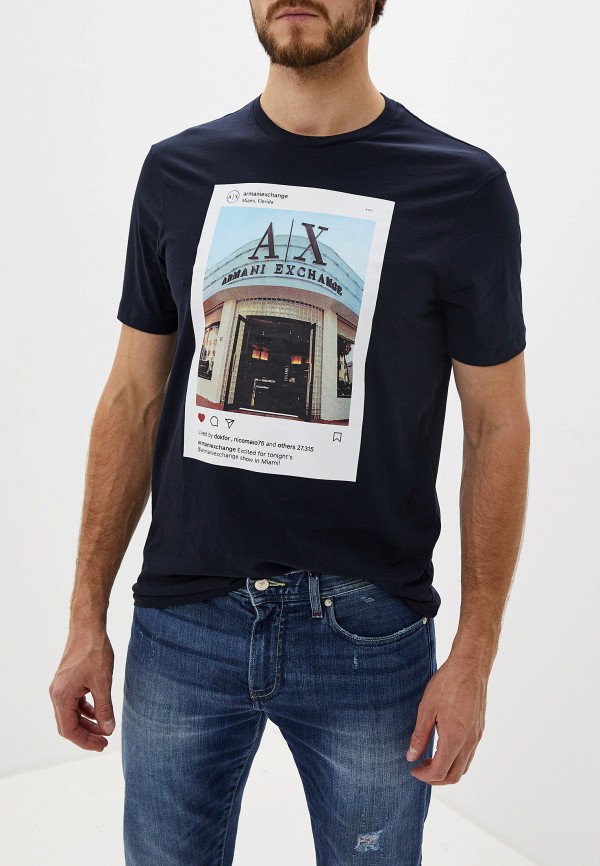 

Футболка Armani Exchange, Черный, Armani Exchange AR037EMFXOW4
