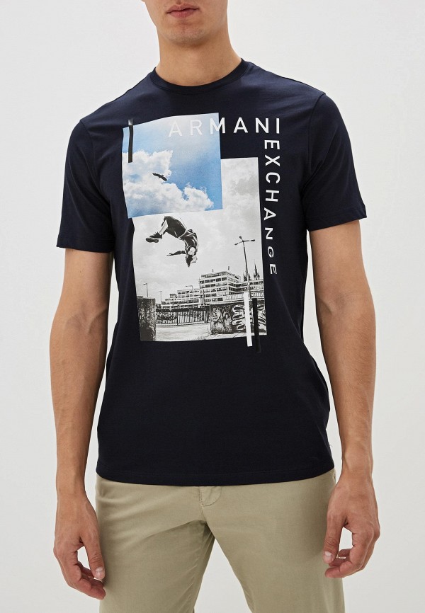

Футболка Armani Exchange, Синий