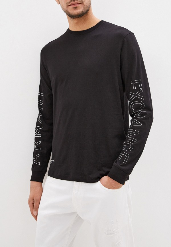 

Лонгслив Armani Exchange, Черный, Armani Exchange AR037EMFXOY0