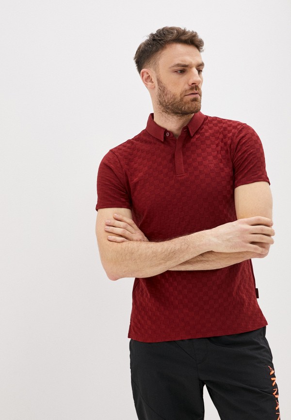 

Поло Armani Exchange, Бордовый