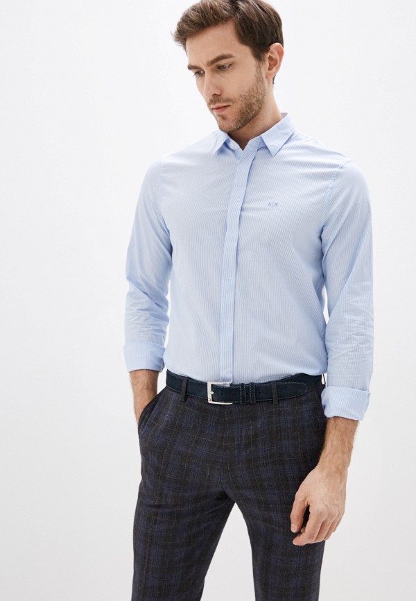

Рубашка Armani Exchange, Голубой, Armani Exchange AR037EMHOTE5