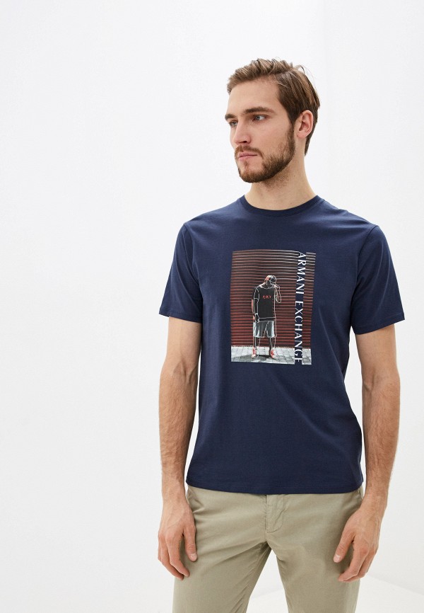 

Футболка Armani Exchange, Синий