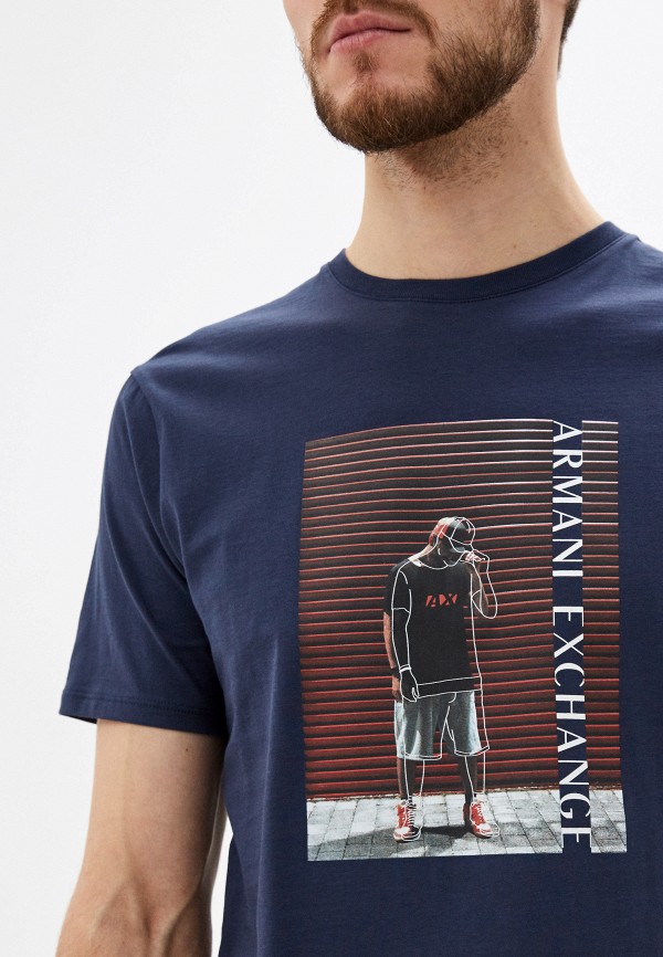 

Футболка Armani Exchange, Синий