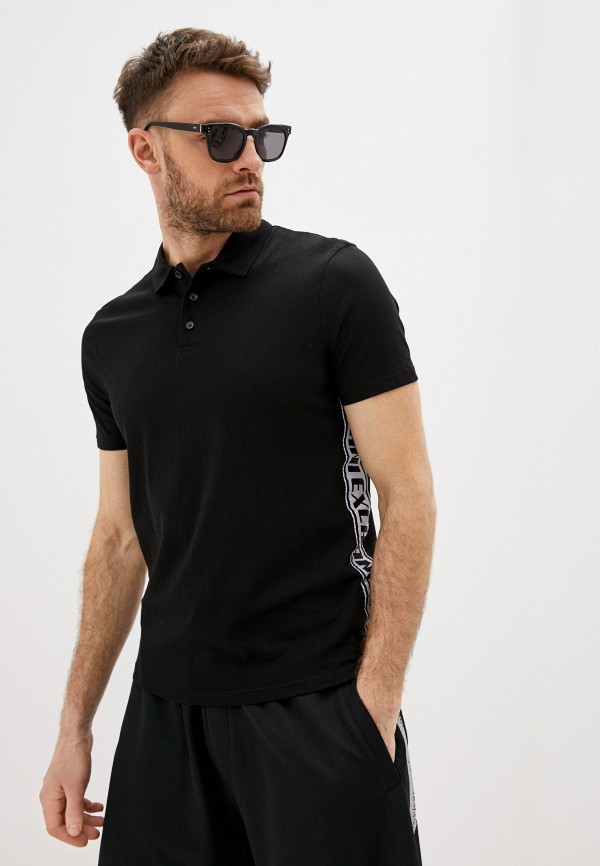 

Поло Armani Exchange, Черный