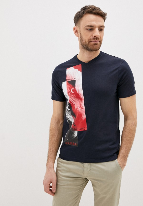 

Футболка Armani Exchange, Синий