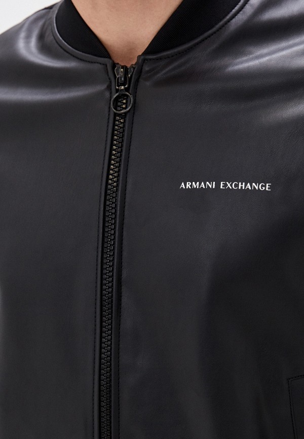 фото Куртка кожаная armani exchange