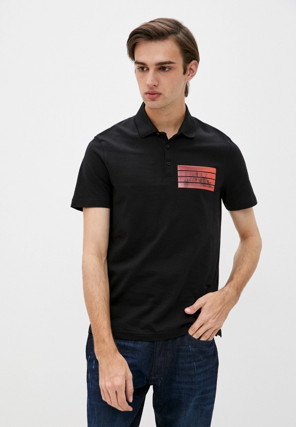 

Поло Armani Exchange, Черный, Armani Exchange AR037EMJUOK3