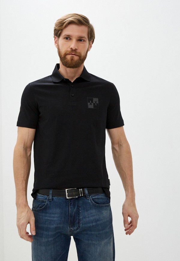

Поло Armani Exchange, Черный