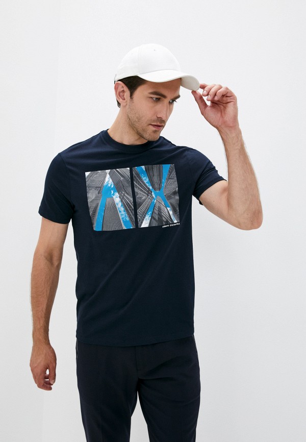 

Футболка Armani Exchange, Синий, Armani Exchange AR037EMJUOL4