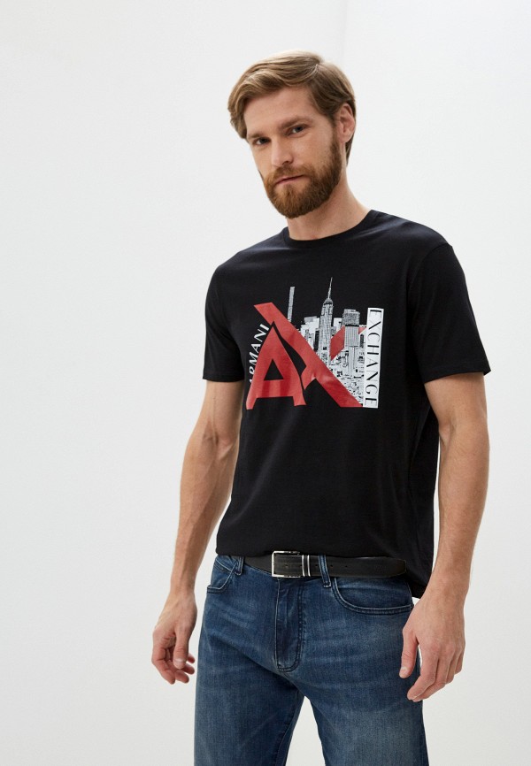 

Футболка Armani Exchange, Черный