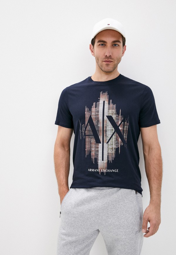 

Футболка Armani Exchange, Синий, Armani Exchange AR037EMJUPA0