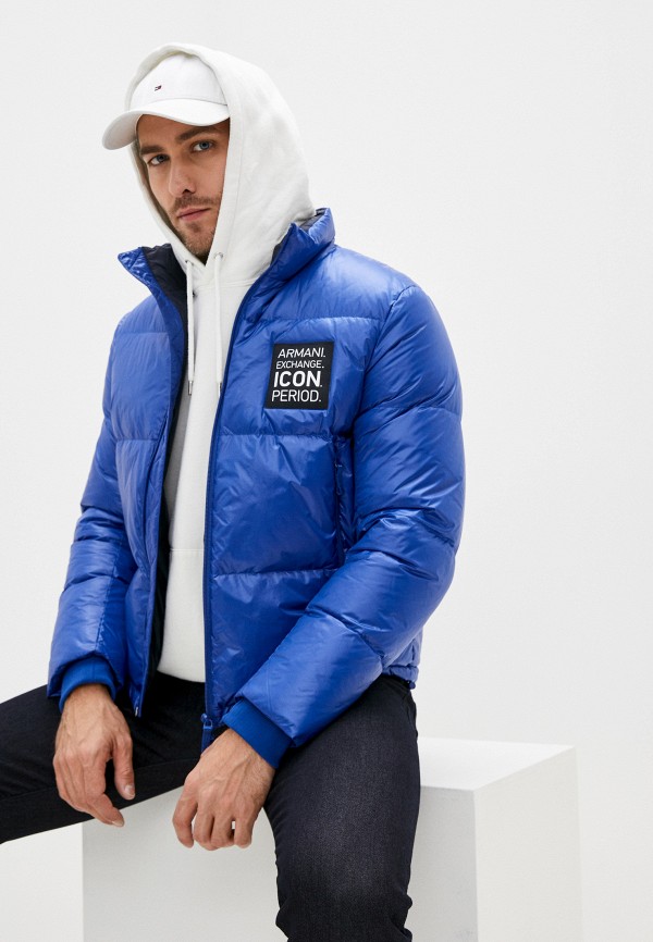 

Пуховик Armani Exchange, Синий, Armani Exchange AR037EMJUPA7