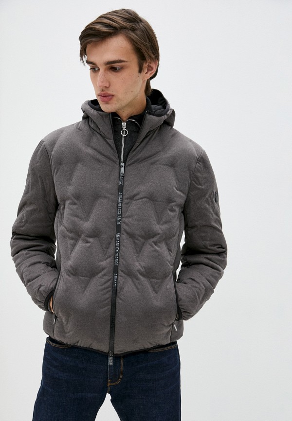 

Пуховик Armani Exchange, Серый, Armani Exchange AR037EMJUPB1