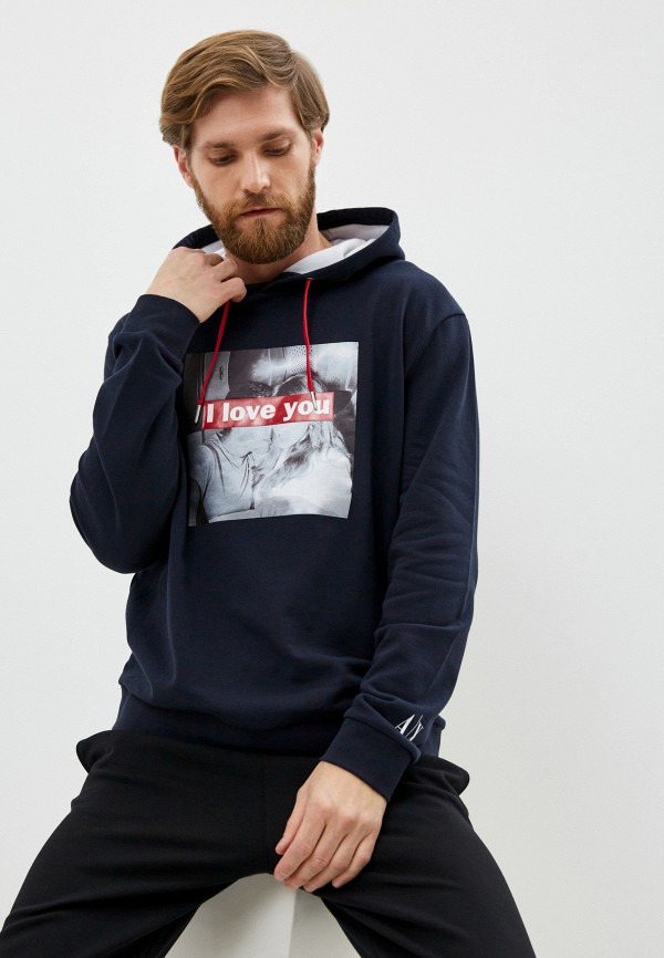 

Худи Armani Exchange, Синий, Armani Exchange AR037EMJUPB9