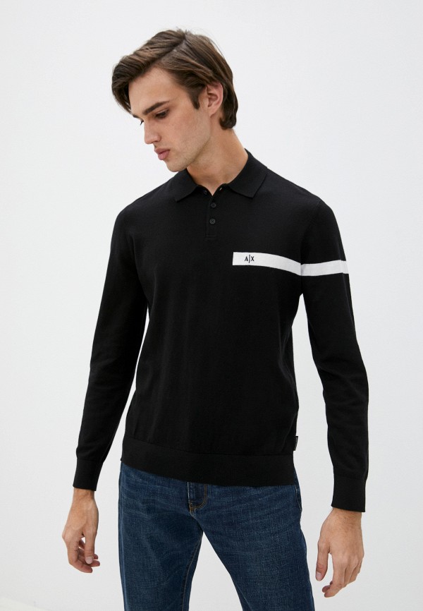 

Поло Armani Exchange, Черный, Armani Exchange AR037EMJUPC8
