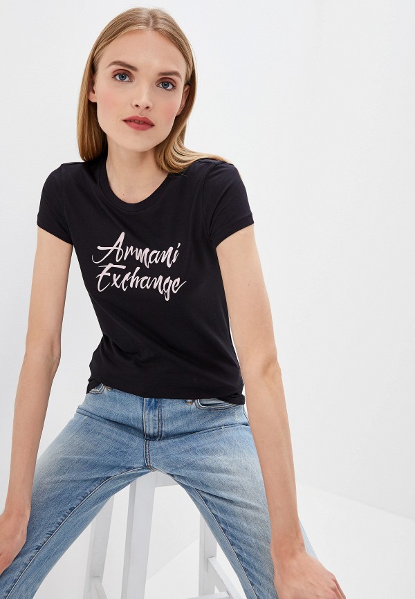 

Футболка Armani Exchange, Черный