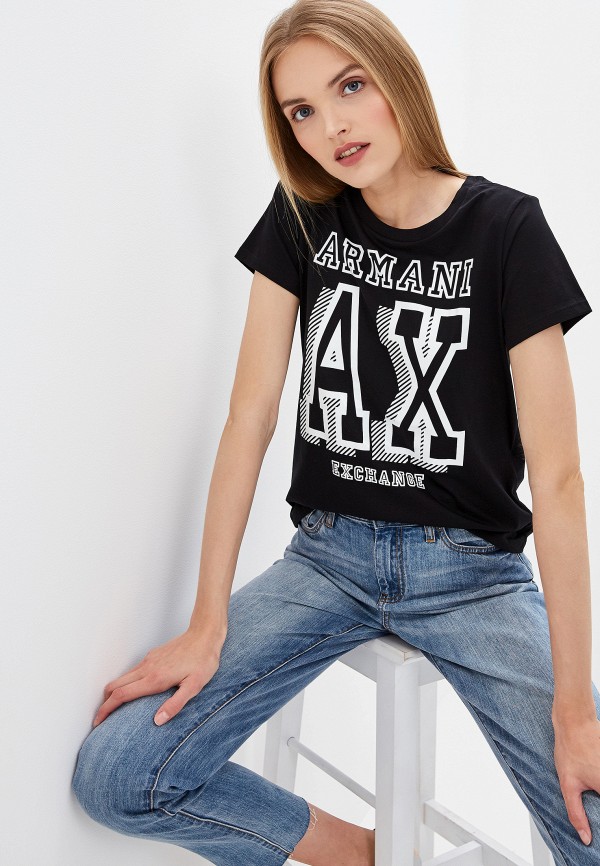 

Футболка Armani Exchange, Черный