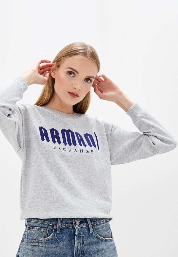 

Свитшот Armani Exchange, Серый