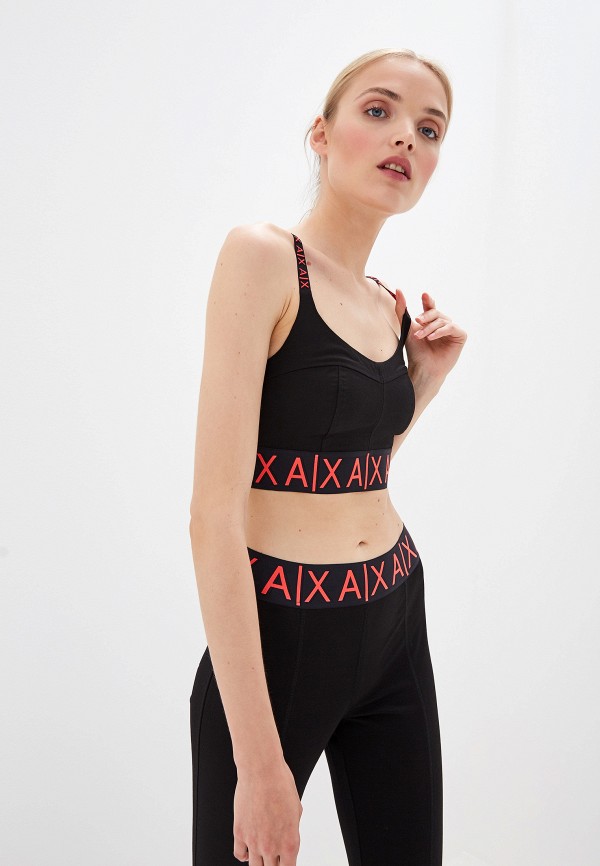 

Топ спортивный Armani Exchange, Черный