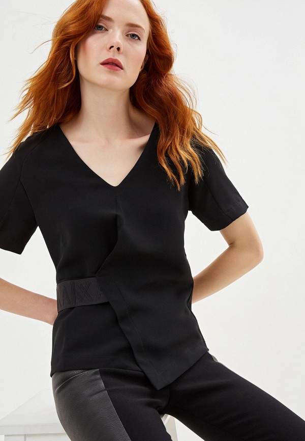 

Блуза Armani Exchange, Черный