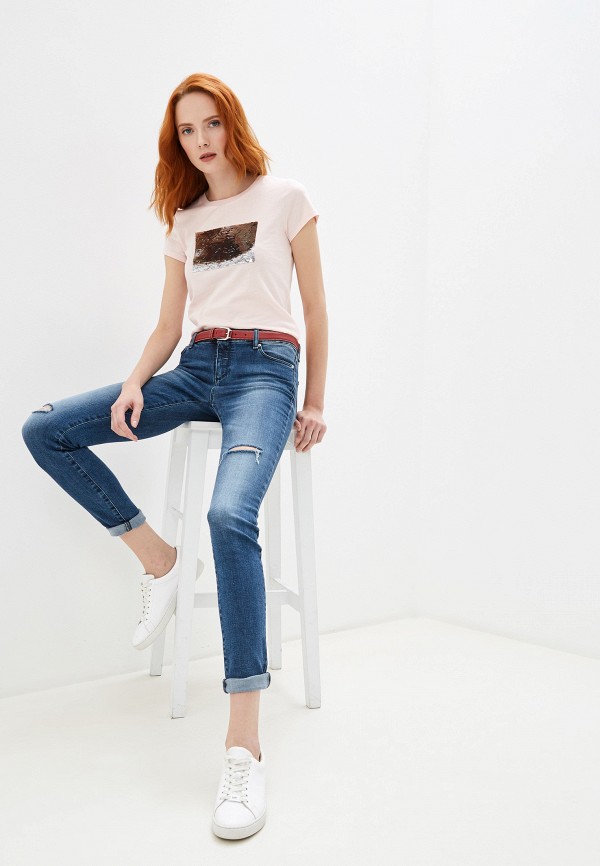 

Футболка Armani Exchange, Розовый