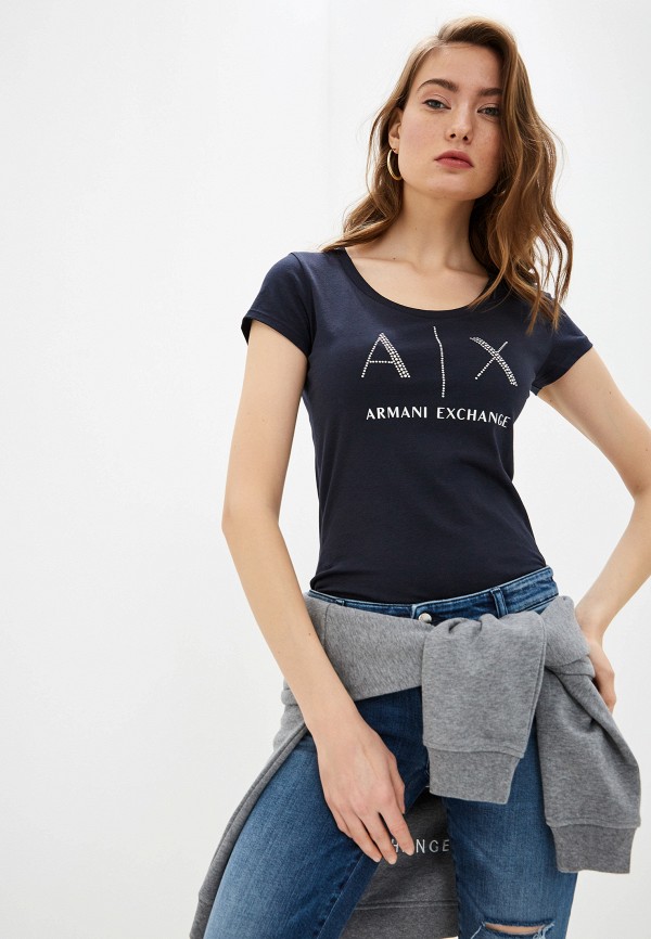 

Футболка Armani Exchange, Синий