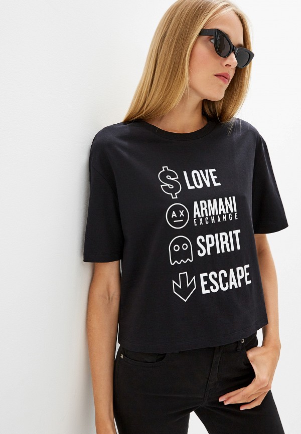 

Футболка Armani Exchange, Черный