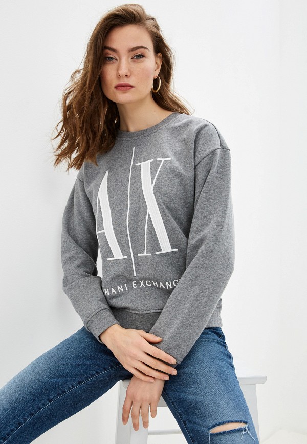 

Свитшот Armani Exchange, Серый