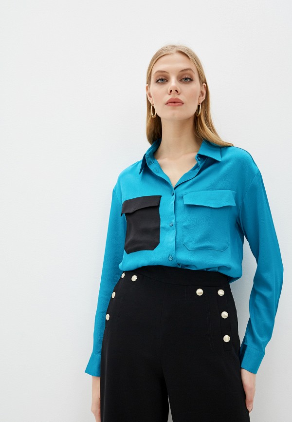 

Блуза Armani Exchange, Бирюзовый, Armani Exchange AR037EWHKBM1