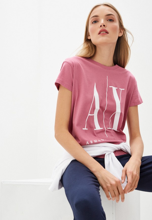 

Футболка Armani Exchange, Розовый, Armani Exchange AR037EWHONQ5