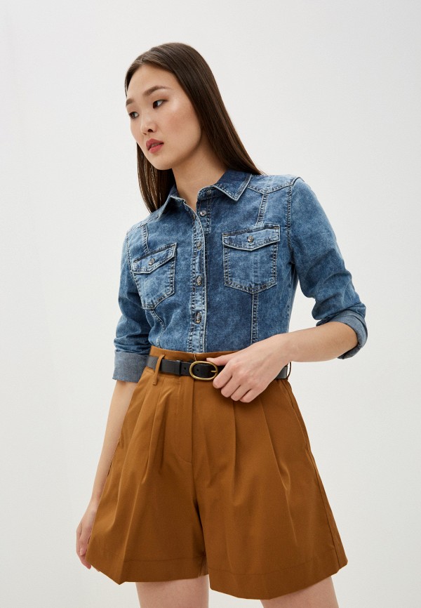 

Рубашка джинсовая Armani Exchange, Синий, Armani Exchange AR037EWHONV0