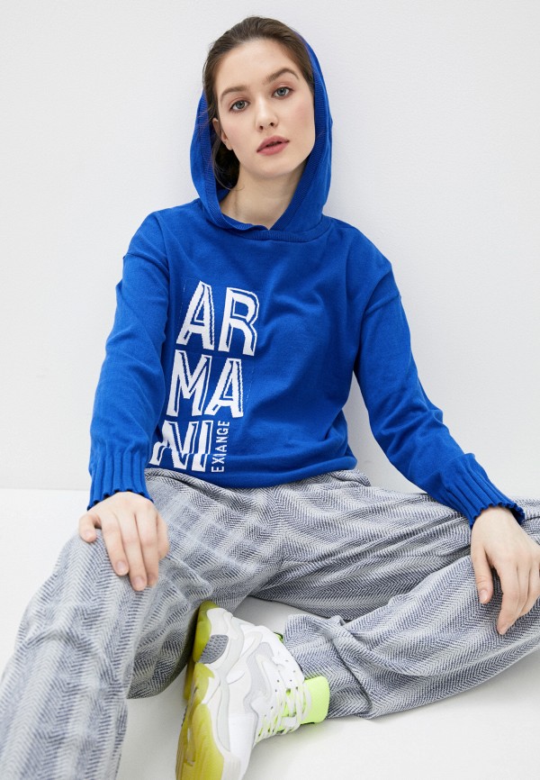 

Худи Armani Exchange, Синий, Armani Exchange AR037EWHONZ7
