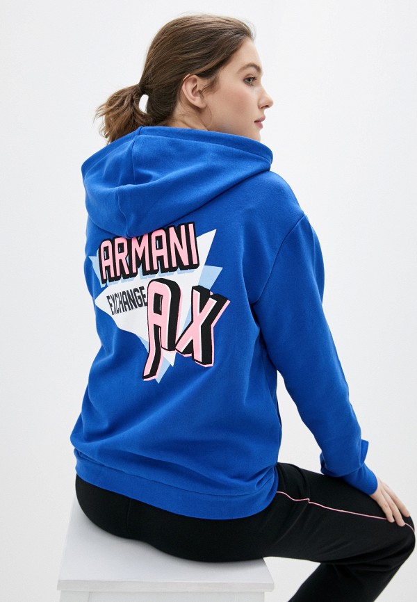 

Толстовка Armani Exchange, Синий, Armani Exchange AR037EWHOOA3