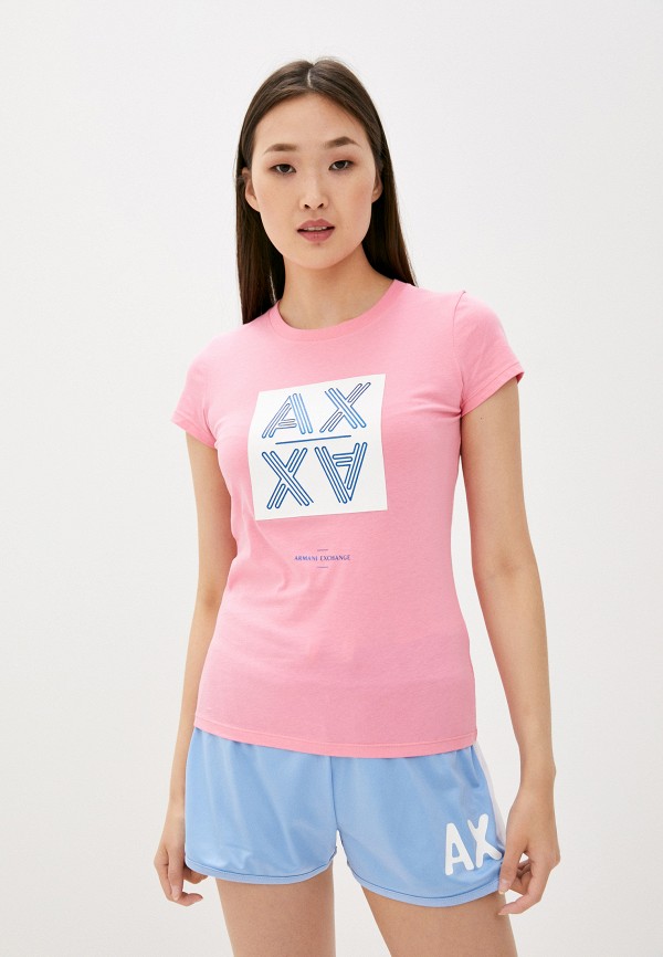 

Футболка Armani Exchange, Розовый, Armani Exchange AR037EWHOOD1