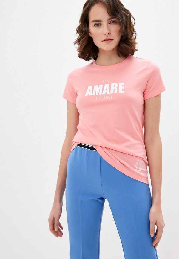 

Футболка Armani Exchange, Розовый, Armani Exchange AR037EWHOOD2