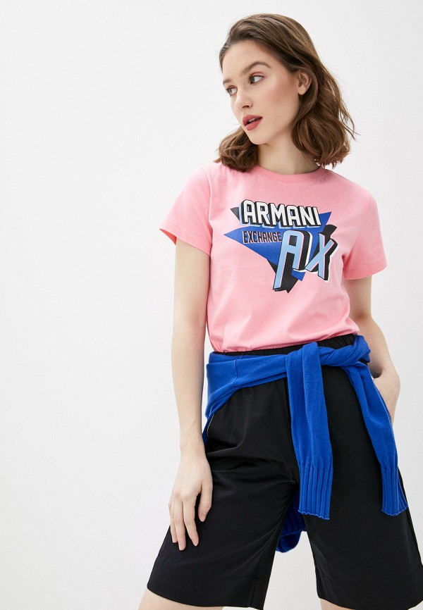 

Футболка Armani Exchange, Розовый