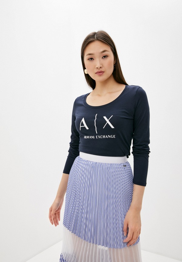 

Лонгслив Armani Exchange, Синий, Armani Exchange AR037EWHOOK4