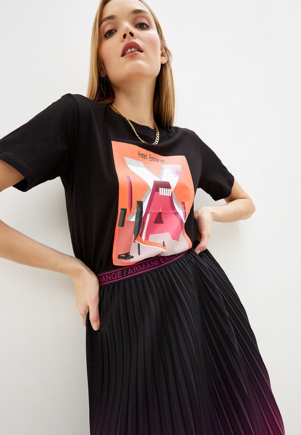 

Футболка Armani Exchange, Черный, Armani Exchange AR037EWHOOP1