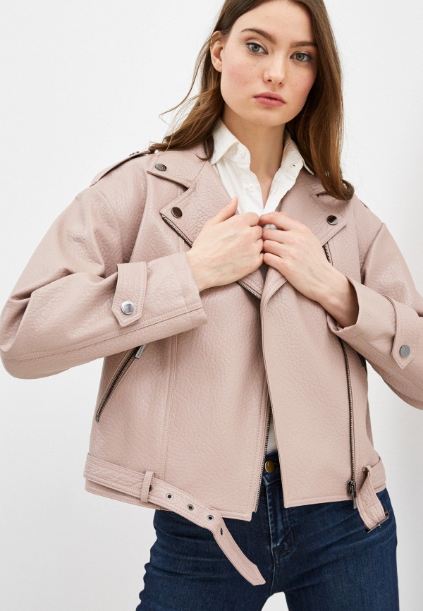 

Куртка кожаная Armani Exchange, Бежевый, Armani Exchange AR037EWHOOQ3